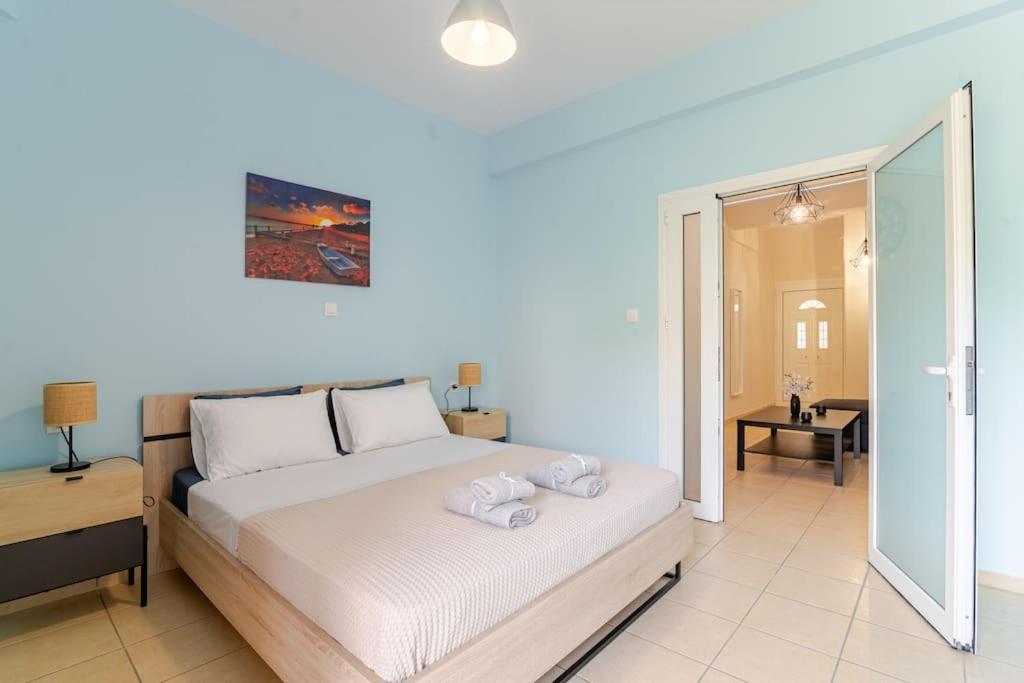 Seaside Escape Apartments - Poseidon Palaiá Fókaia Buitenkant foto